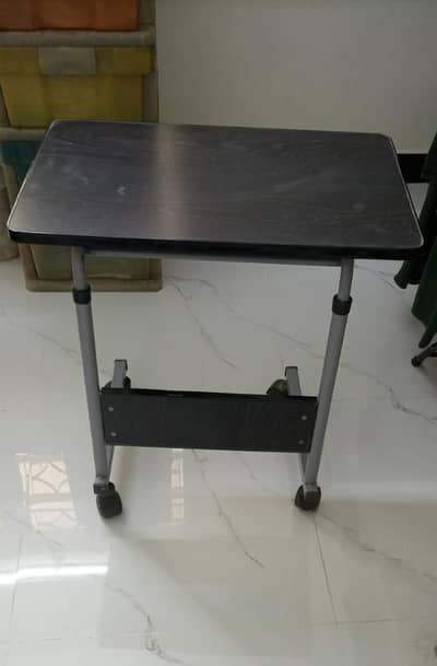 Movable Multipurpose Table, With Height Adjustment