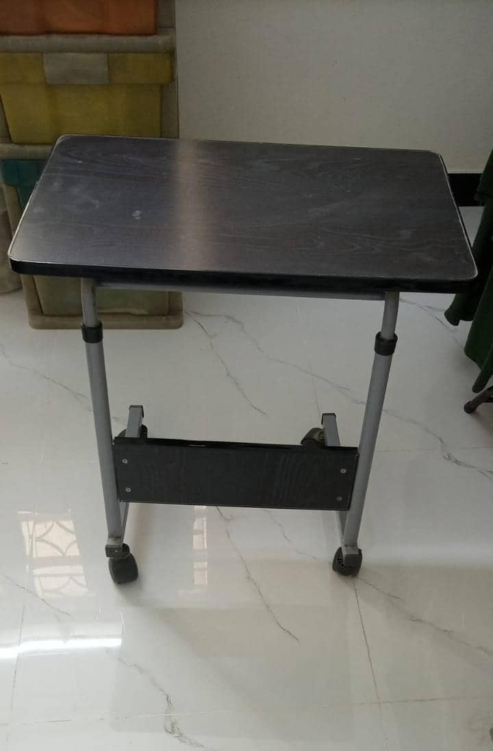 Movable Multipurpose Table, With Height Adjustment 0