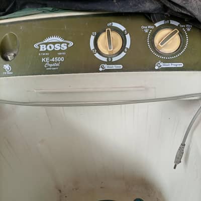 boss washing machine full size