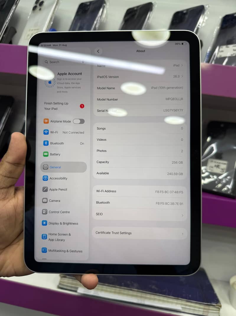 IPAD 10 GENERATION 0