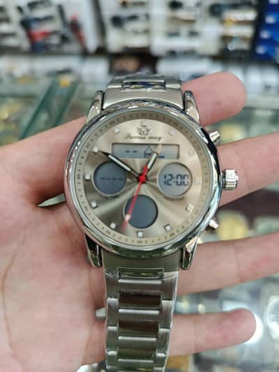 Fusion Era Dual-Time Watch Free Cash on delivery
