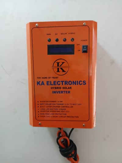 Hybrid solar inverter 1400waat fully automatic