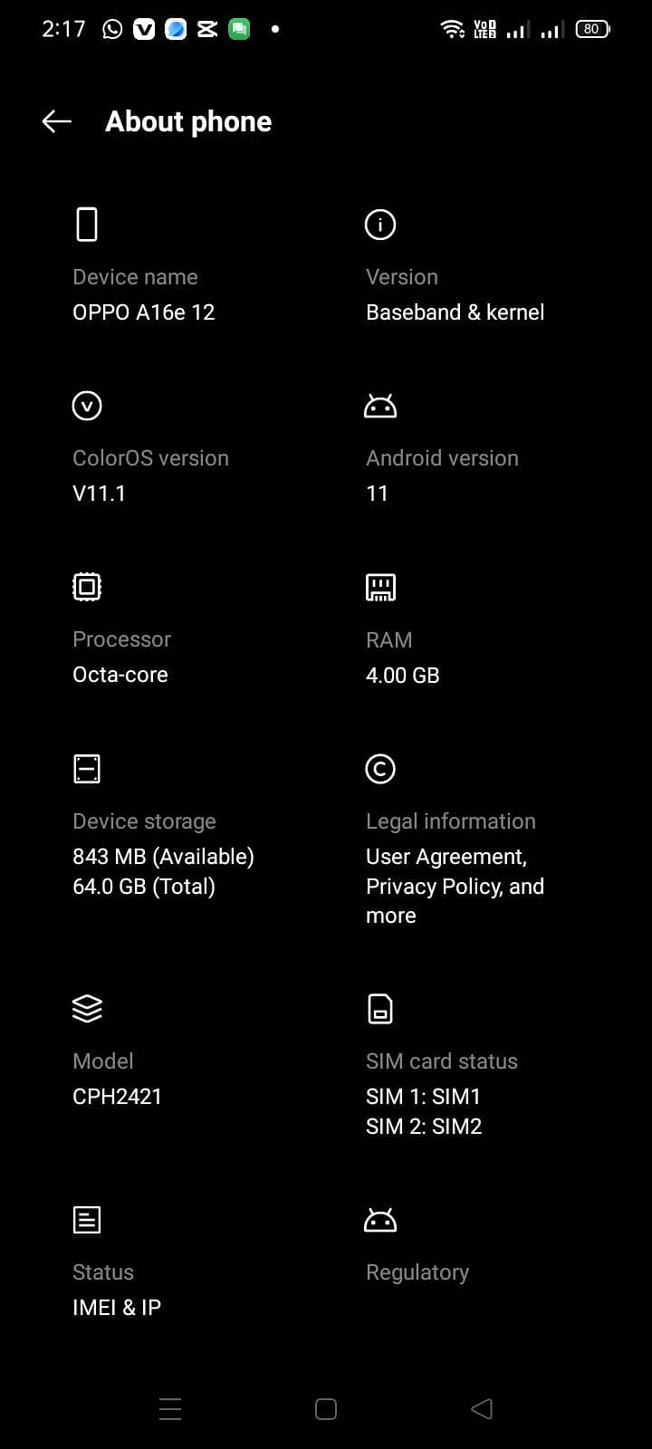 OPPO A16e 5