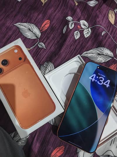 iphone 17 Pro Max 256Gb LLA with Orignal Box Cable