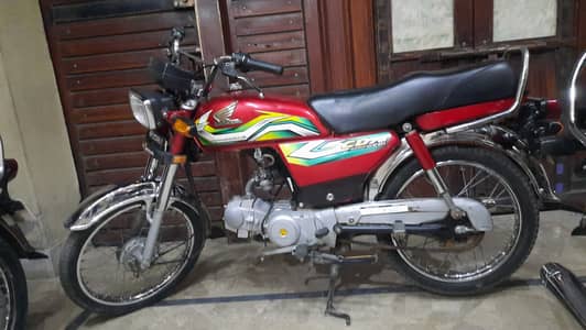 Honda CD 70 22/23 modal stiker