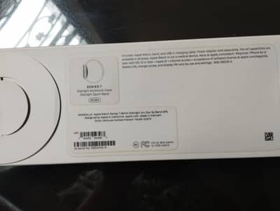 Apple Watch Series 7 45mm Starlight (Brand New Sealed Box)