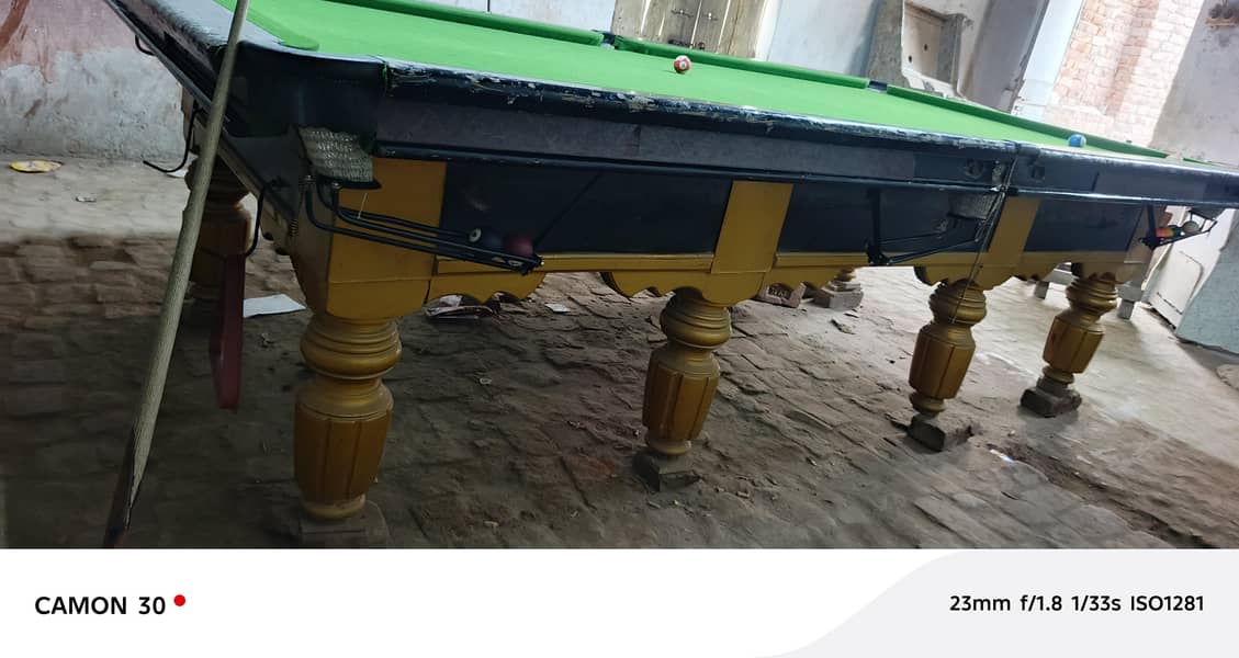 snooker table 1