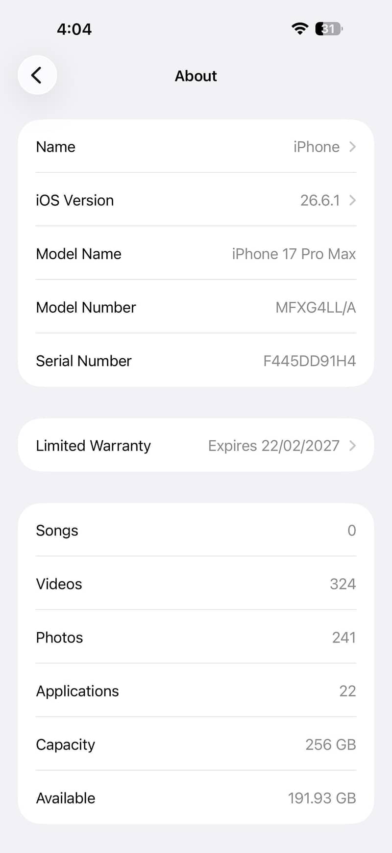 Apple iPhone 17 Pro Max 1