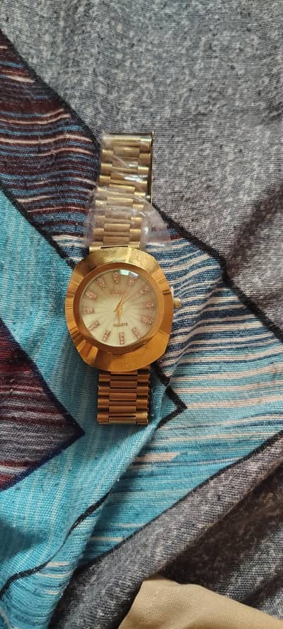 23Karat Gold Plated New Watch