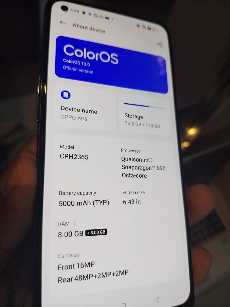 OPPO A95 0
