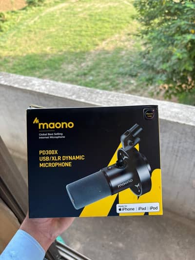 Maono PD300X USB/XLR Dynamic Microphone  (Untouched original parts)