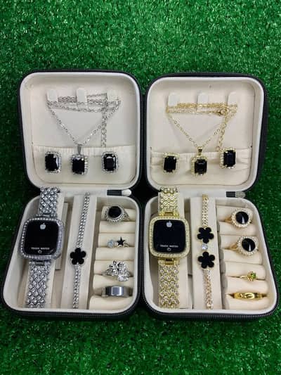 Ladies Jewelry Set / Women Jewelry Set / Watch Jewelry Set / Jewelry
