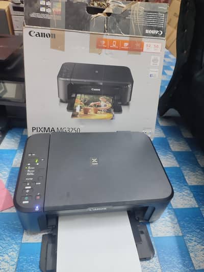 Canon mg3250  wifi all in one printer print scan copy color black