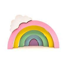 Wooden rainbow 