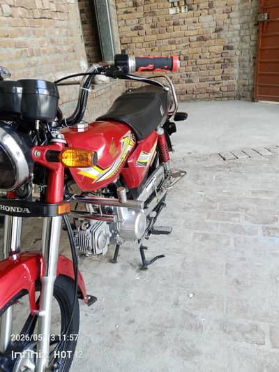 argent sale self start bike