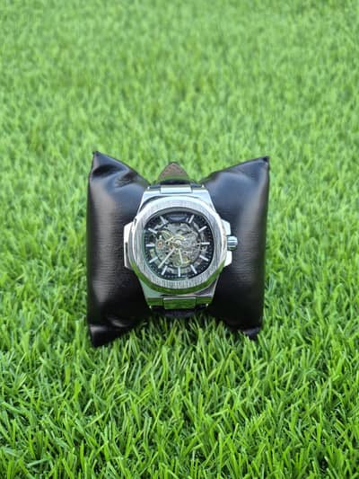 Longlux Automatic Mechanical Luxury Skelton Watch
