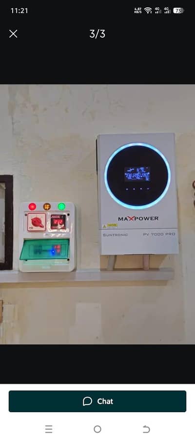 max power hybrid inverter PV 7000 pro 6 kilowat urgent for sale