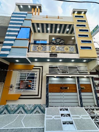 One Of The Top Notch Construction & Ultra Modern Architect 120 Sq Yards West Open Lease Banglow On 60 Feet Road And 400sq Yd Facing House For Sale At Super Hot Location In SAADI TOWN