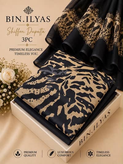 Lawn and chiffon dupatta suit’s available for sale