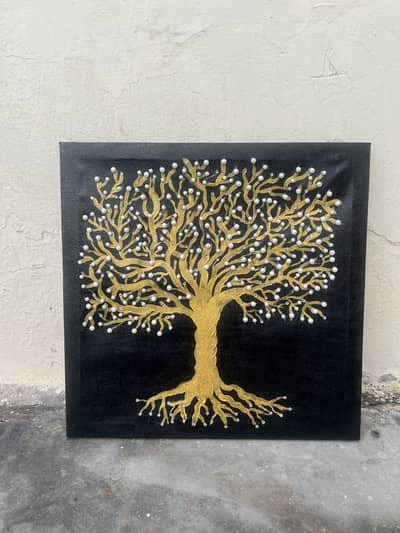 Acrylic painting