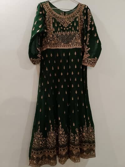 Anarkali full flaired frock