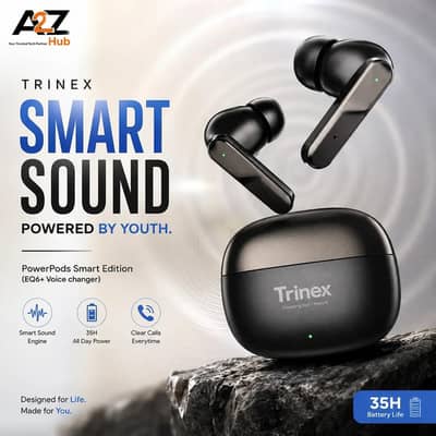 Trinex PowerPods Smart Edition TWS Wireless Earbuds