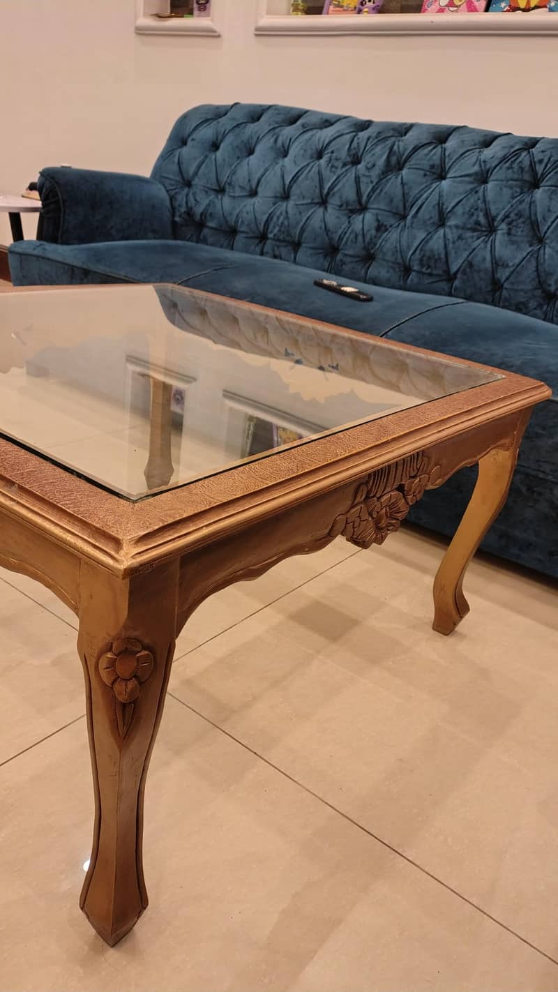 Original Sheesham solid wood center table ( read description ) 0