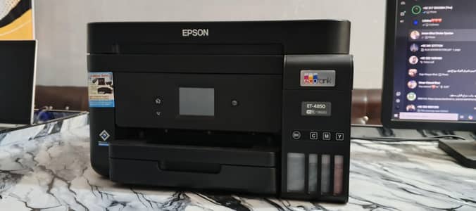 Epson ET-4850 Wifi (Ethernet) All okk Printer Urgent sale