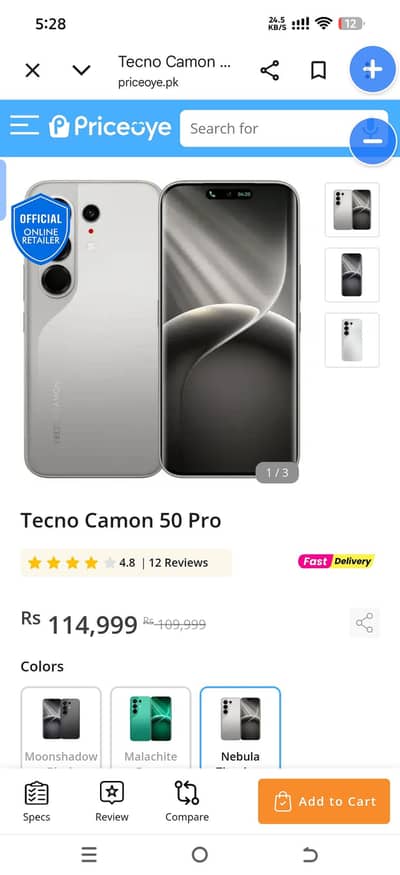 Tecno CAMON 50pro