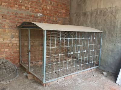 Large Heavy Duty Iron Cage for Dogs & Pets