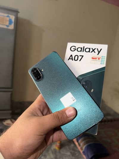 Samsung Mobile A07 5G 4gb 64gb all ok 10 by 10 with box 03260894162