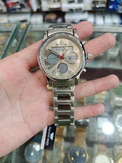 Fusion Era Dual-Time Watch Free Cash on delivery