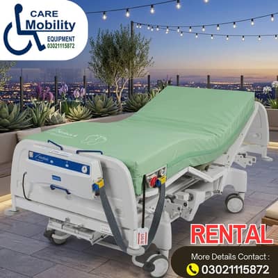 Electric Hospital Bed ON RentPatient Electric Bed,Medical Bed for RENT