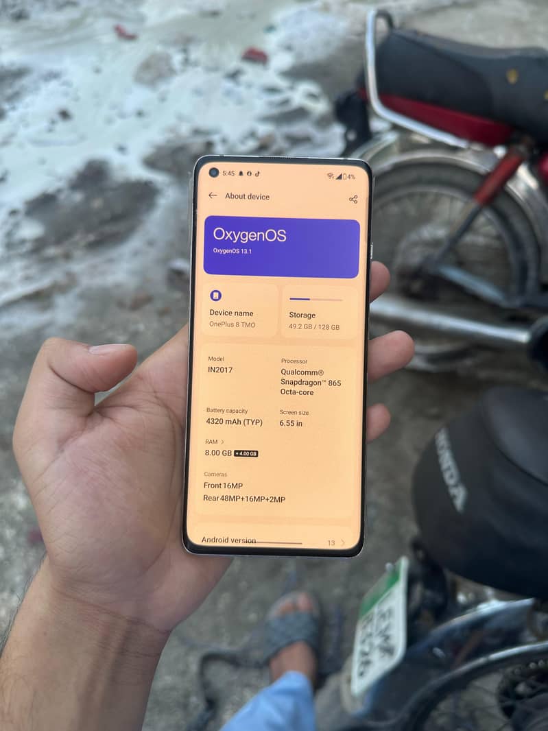 One Plus 8T Plus 4