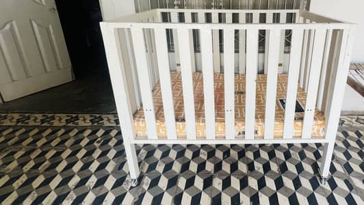 Wooden babycot excellent condition