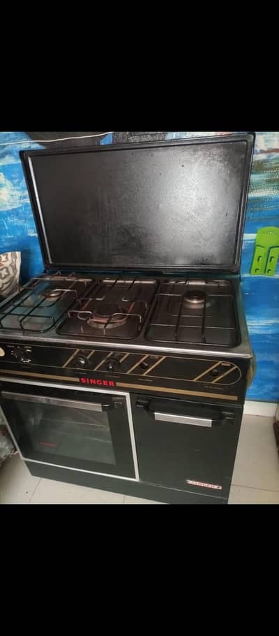 Singer 3 Burner Cooking Range