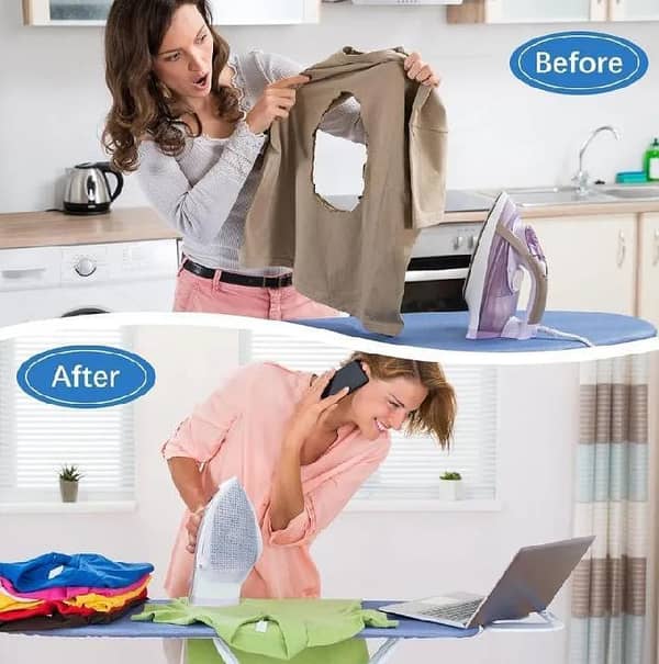 Universal Heat Resistant Iron Cover Cloth Soleplate Protector Suitable for All Types of Steam & Dry Irons Fabric Safe Ironing Guard