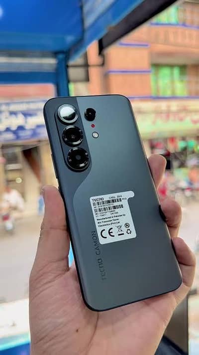 Tecno CAMON 50 Pro 16GB 8+8 256GB with Box Like new