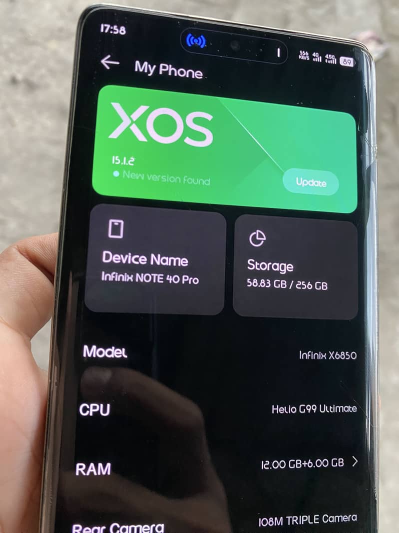 Infinix note 40 pro 4
