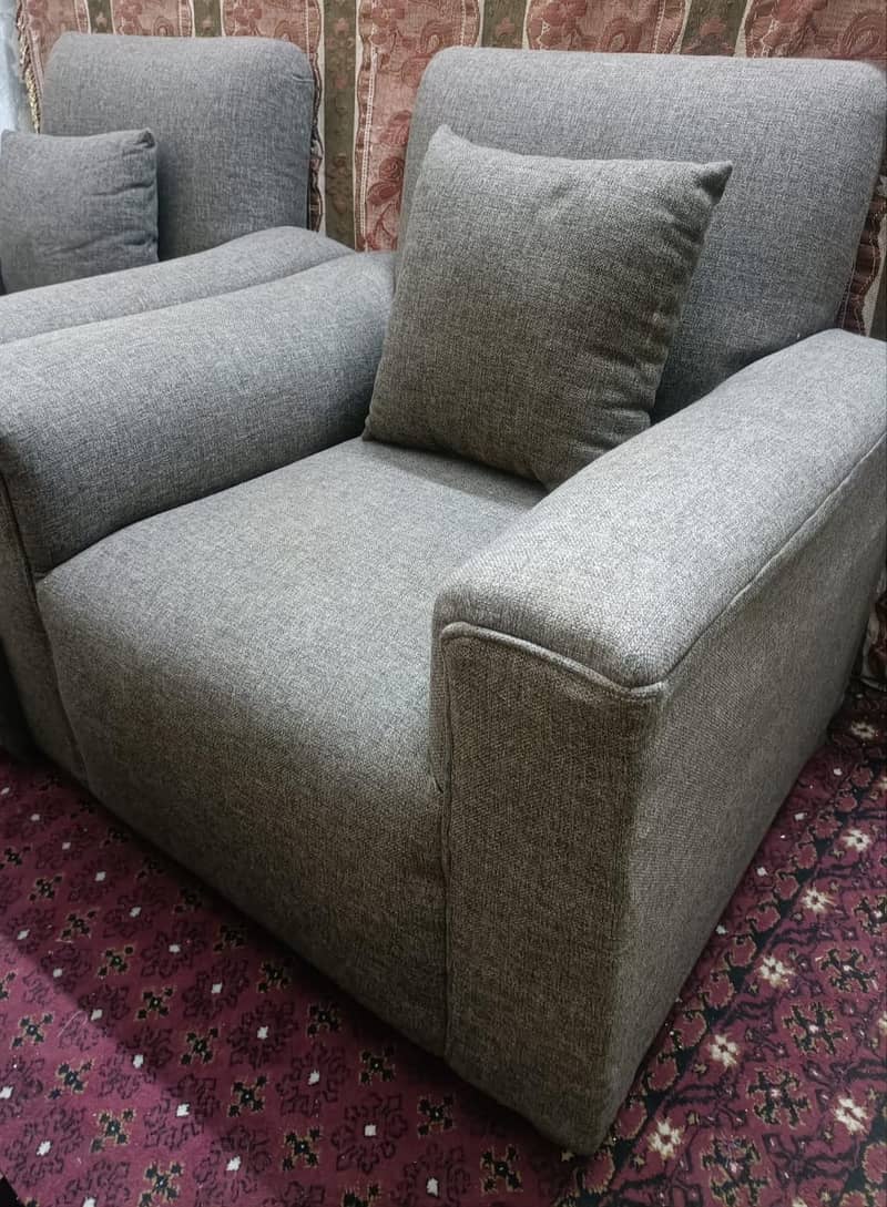 sofa + table + tableglass 1