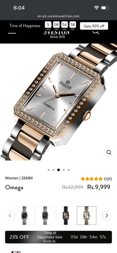 Sveston Omega watch