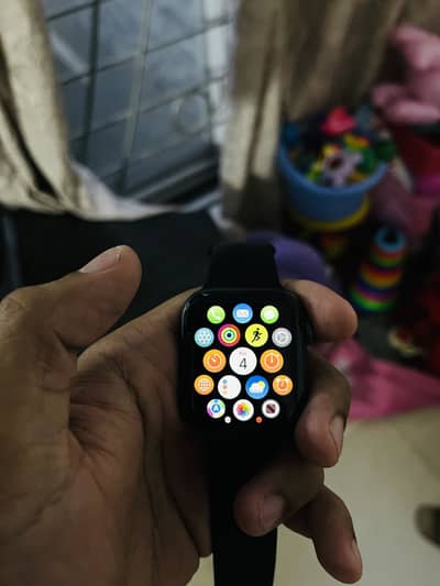 Apple watch series 4 44mm black color 91% battery heath condition 10/9