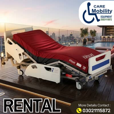 ICU bed | Hospital Bed|Surgical Bed | Electric paitent bed on Rent