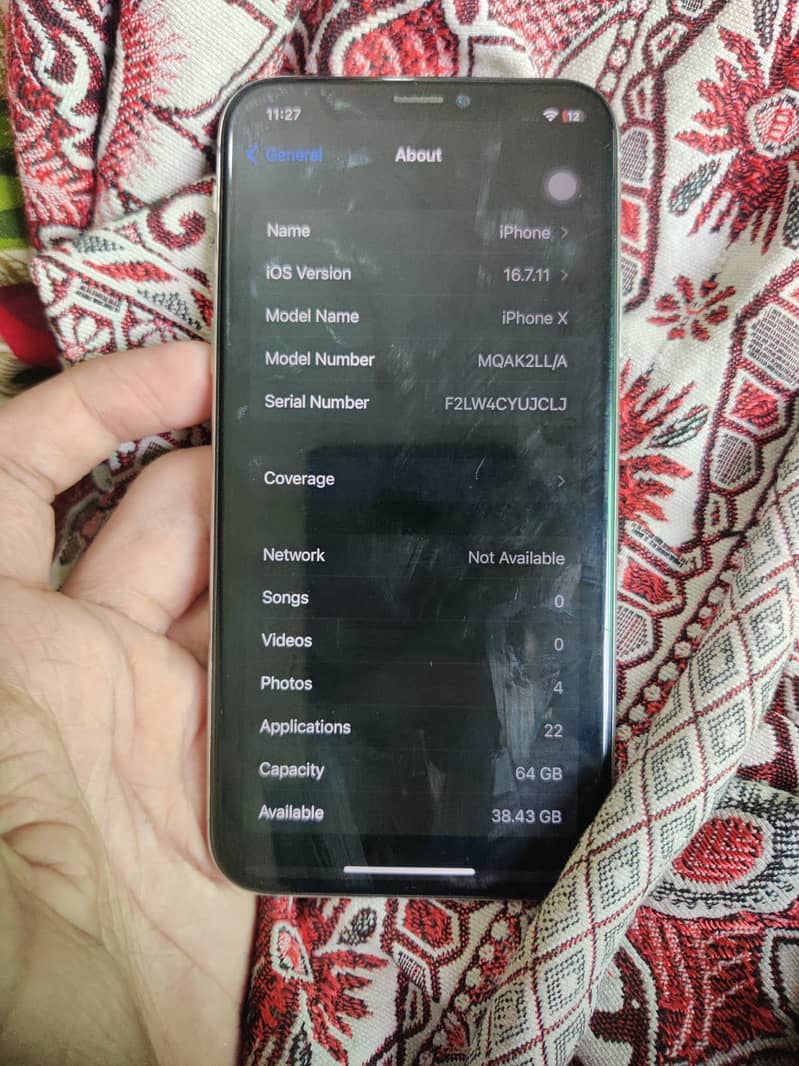 Apple iPhone X 5