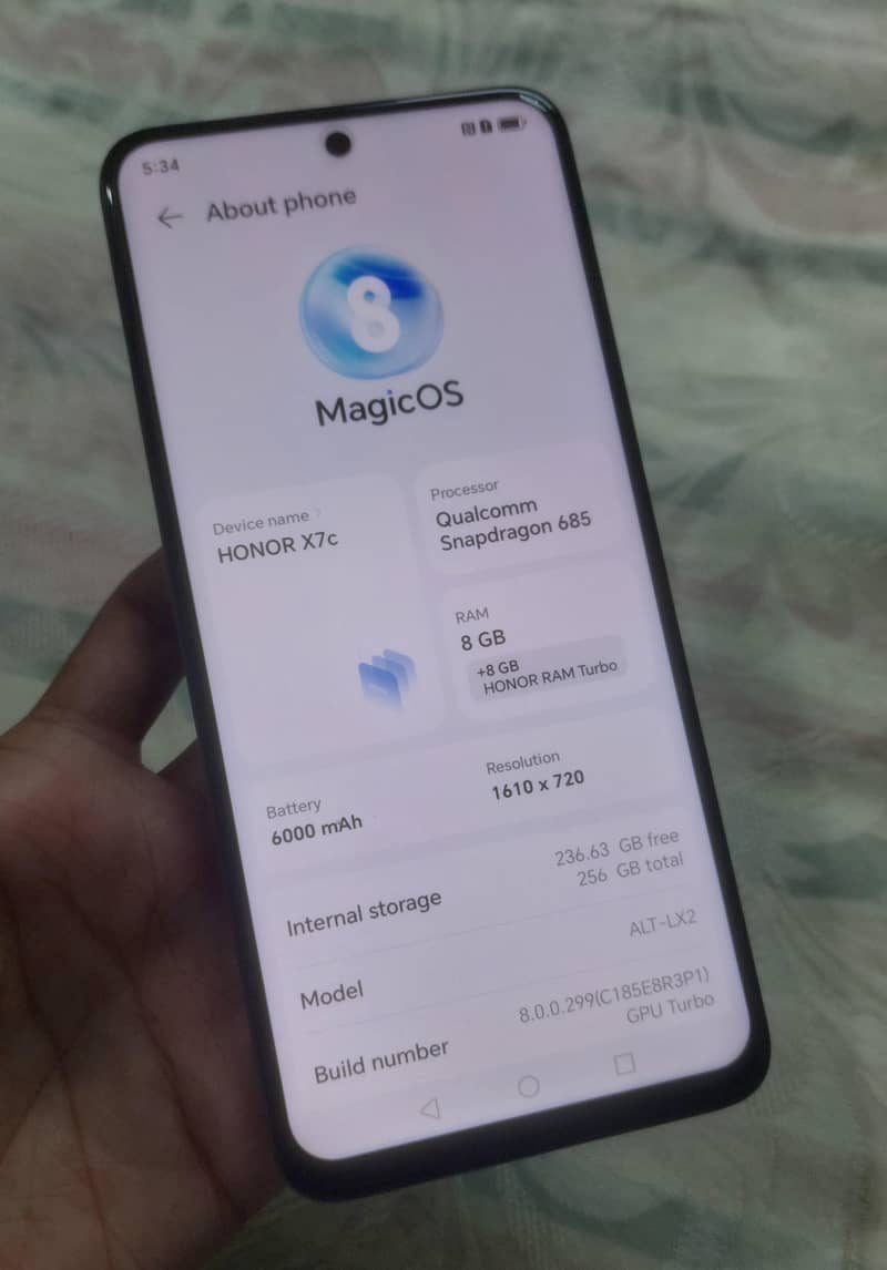 Honor X7c 5