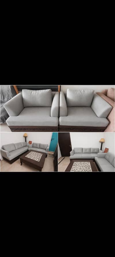 7 seater sofa with center table