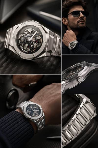 Luxury Men’s Watch – Premium Stainless Steel Chronograph | New