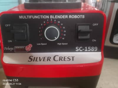 Silver Crest Multifunction Blender