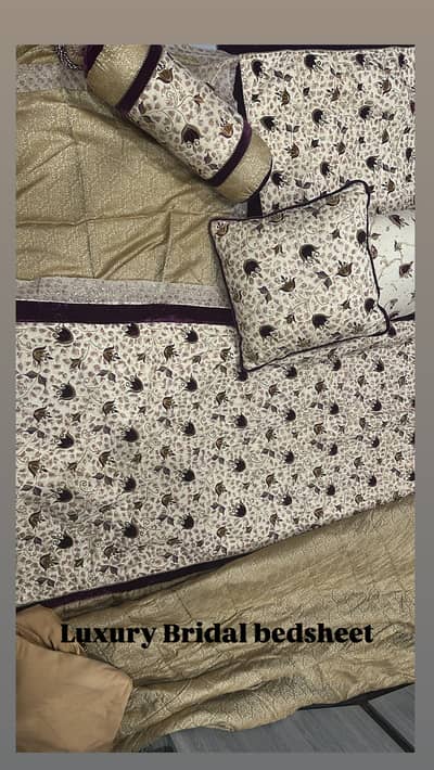 Luxury Bridal Bedsheet