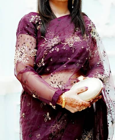 Used Net Sarree